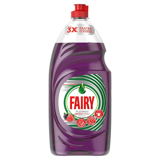 Fairy Dish Washing Platinum Quick Wash Wild Berry 870 ml