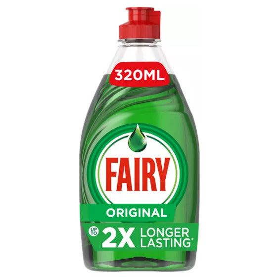 Fairy Original Washing Up Liquid with Lift Action, 320ml