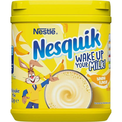 Nesquik Banana Flavoured Milkshake Powder Tub 500g