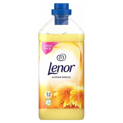 Lenor Fabric Conditioner, 52 washes, Summer Breeze Scent, 1.82L