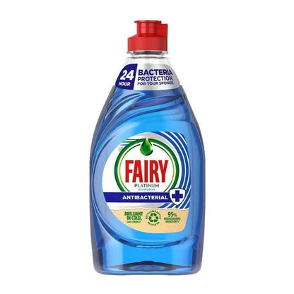 Fairy Platinum Antibacterial Washing-Up Liquid, Eucalyptus Scent, 320ml