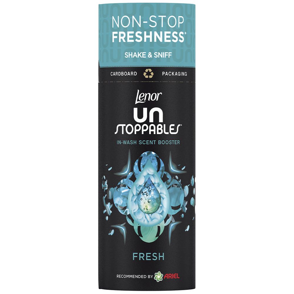 Lenor Unstoppables in Wash Scent Booster Beads, Laundry Perfume, Fresh Scent, 245gr