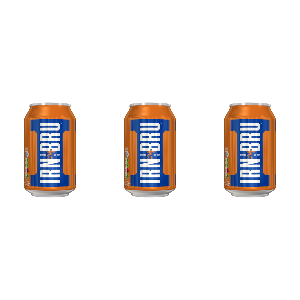 3 x Barr Irn Bru-330ml.