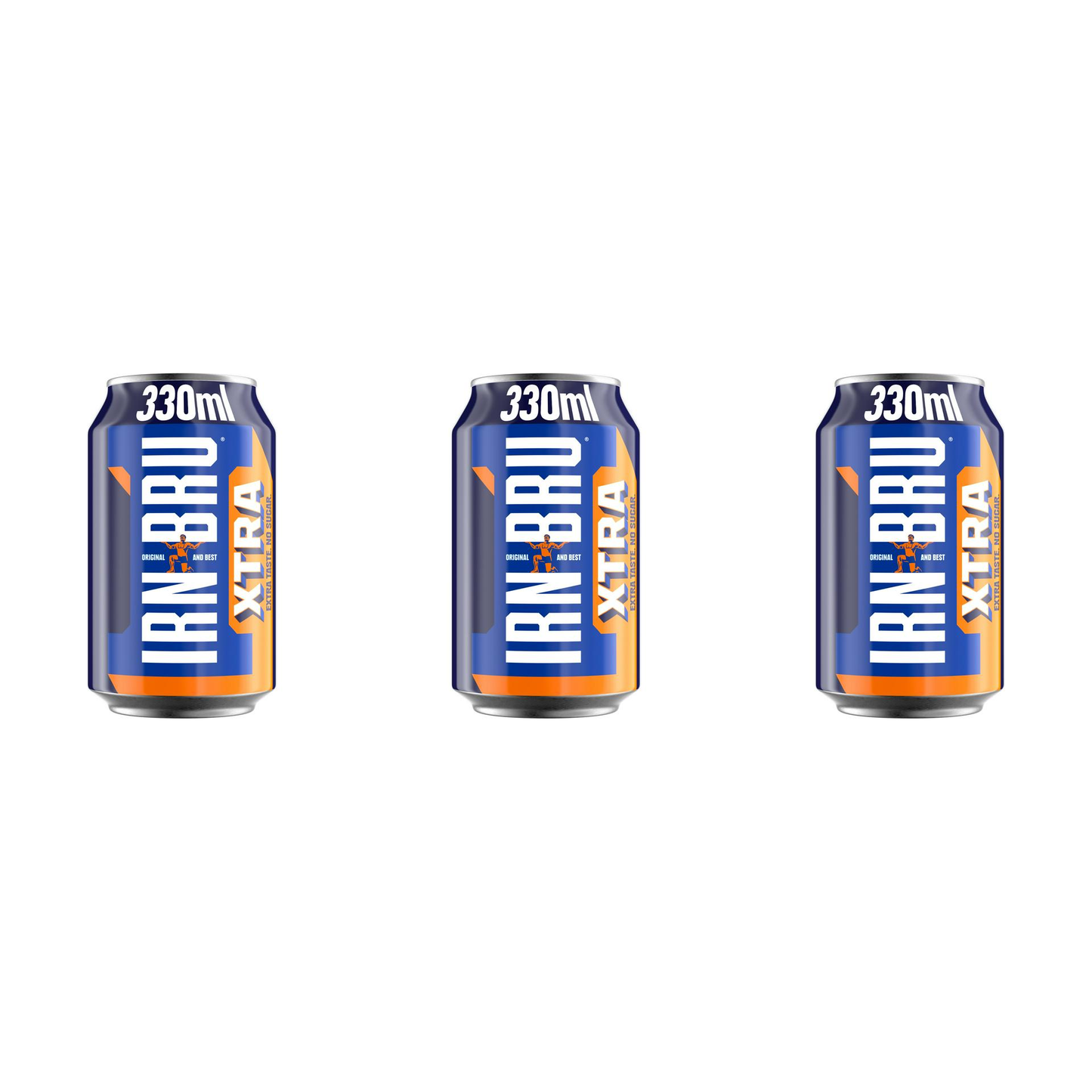 3 x Irn Bru Xtra-330ml.