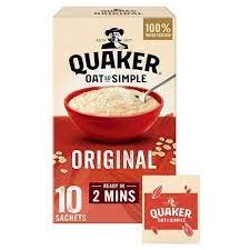 Quaker Oat So Simple Original Porridge Sachets 10x27g