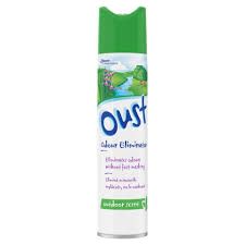 Oust Odour Eliminator Aerosol Outdoor Scent Air Freshener 300ml