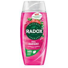 Radox Strawberry Feel Radiant Shower Gel 225ml