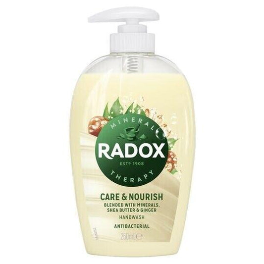 Radox Care & Nourish Liquid Soap Antibacterial Handwash 250ml