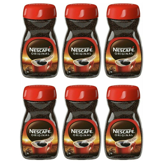 6 x Nescafe Original Instant Coffee 100g