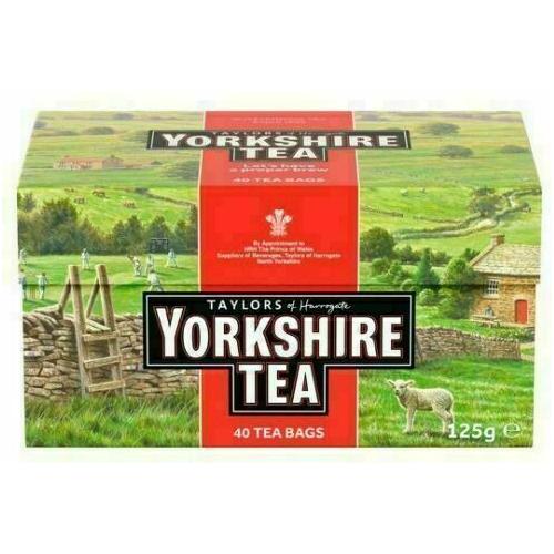 Yorkshire Tea 40 Tea Bags , Black Tea Taylors of Harrogate