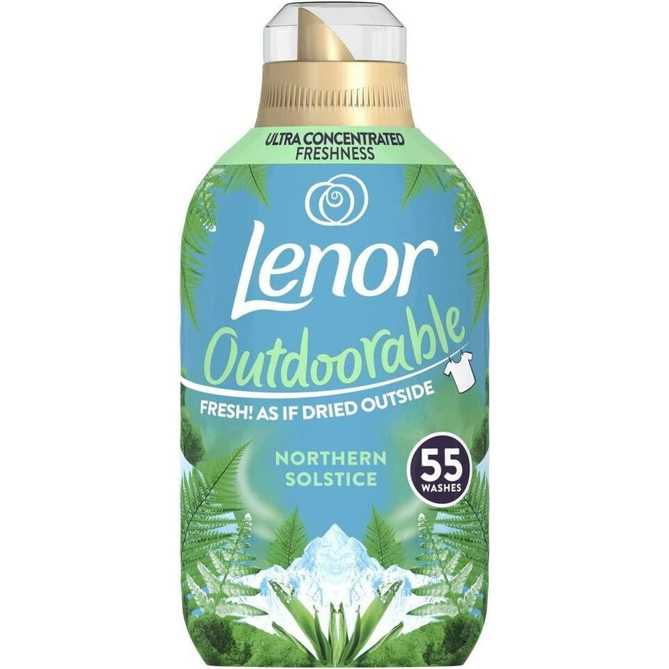 3 x Lenor Outdoorable Fabric Conditioner 55 W 770ml Mixed Scent Bundle