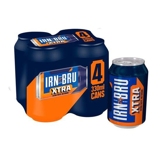 4 x Irn Bru Xtra-330ml.