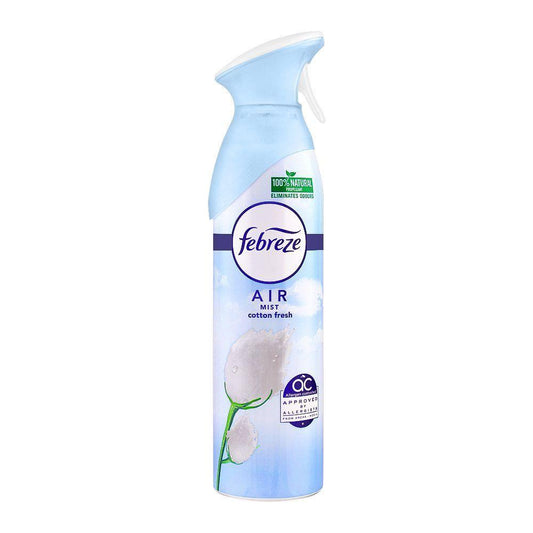 Febreze Air Mist Freshener Spray, Cotton Fresh Fragrance, 185 ml