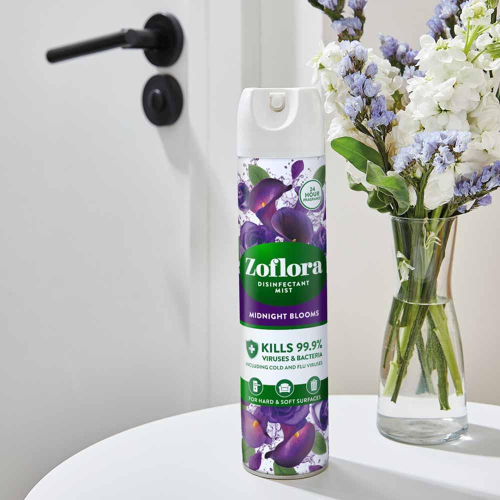 Zoflora Disinfectant Mist Air Spray, Midnight Blooms Scent, 300ml