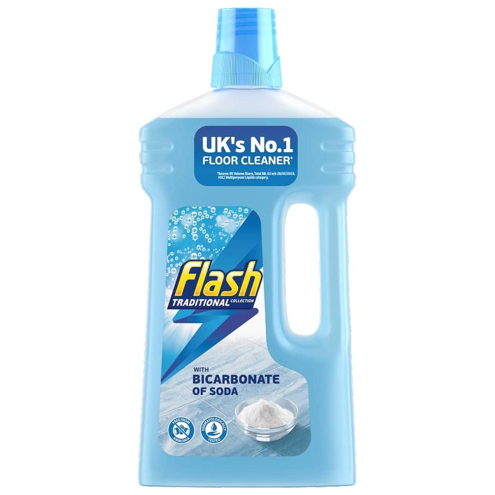 Flash Bicarbonate of Soda Floor cleaner Liquid 1L